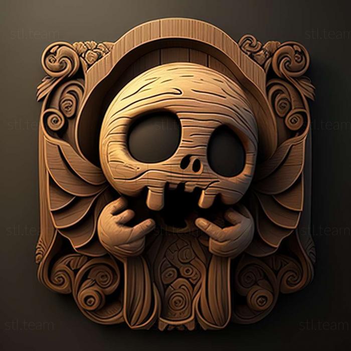 3D model The Binding of Isaac Repentance game (STL)